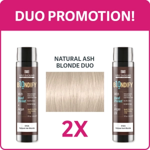 Natural Ash blonde duo