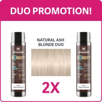 Natural ash blonde duo