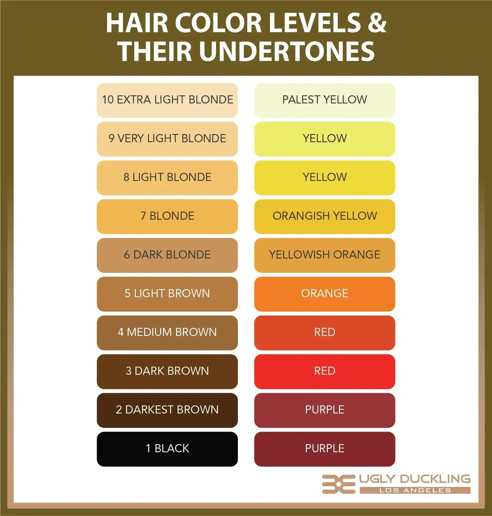 Цвет волос таблица. Hair Color Levels. Какой цвет какой уровень фирмы