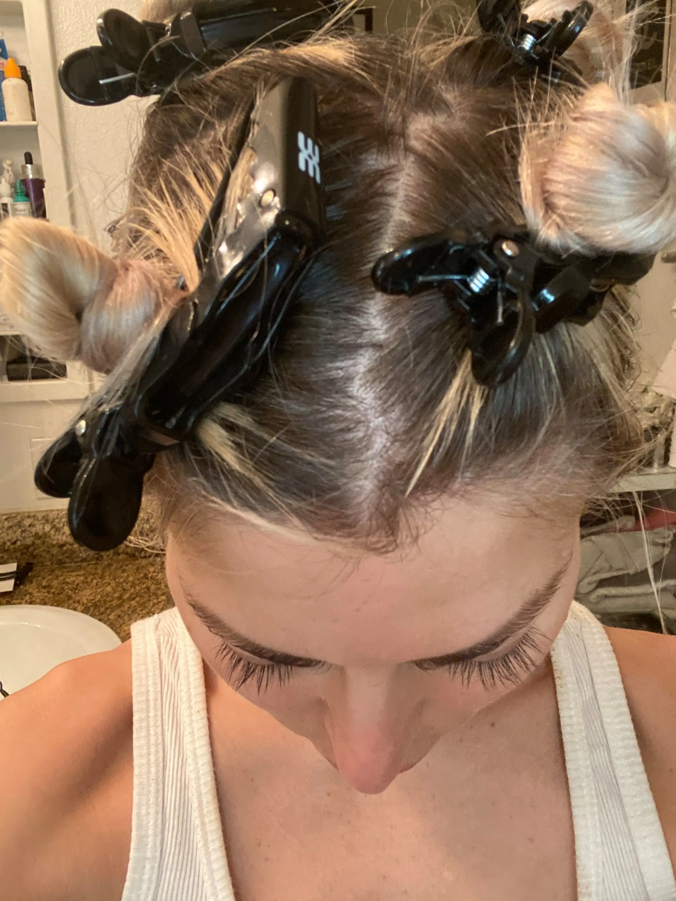 Prepare the hair