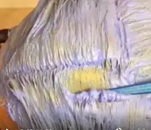 Bleaching hair
