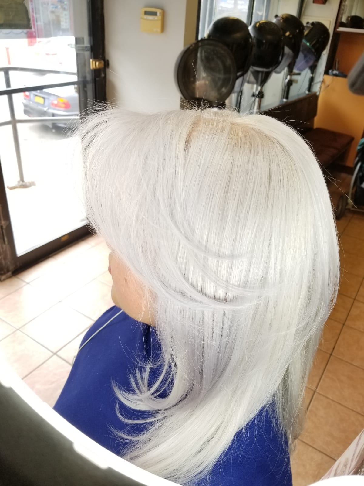 Pearl Blonde Color Result