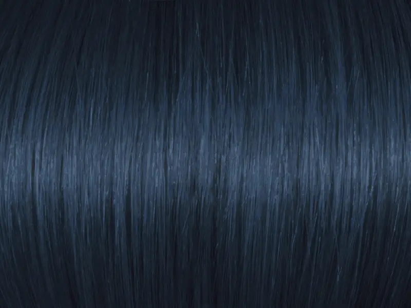 dark grey blue hair