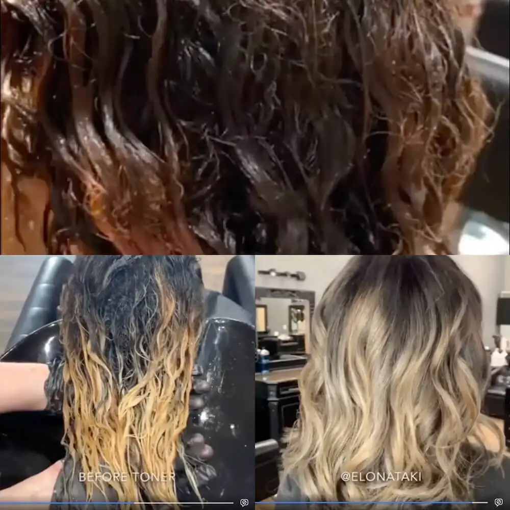 From Black to Blonde