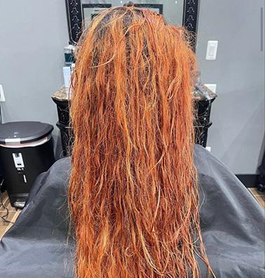Red and Orange Hair - Before Red and Orange Hair - Before