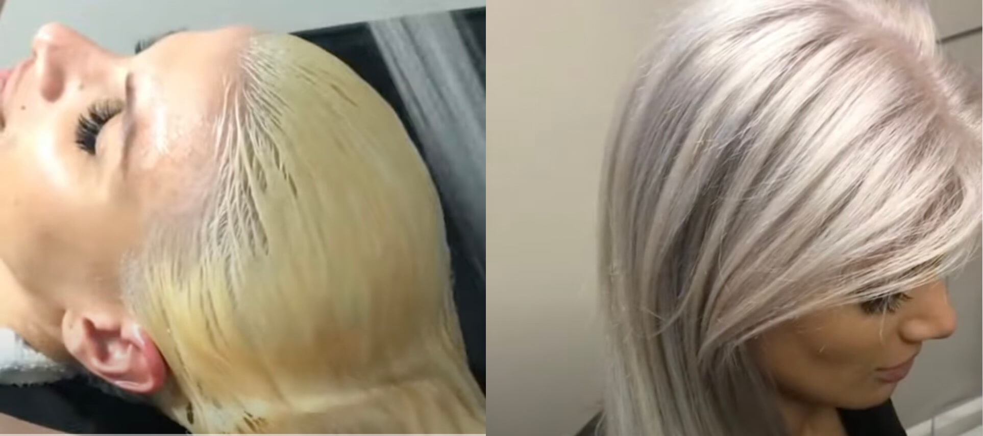 How To Tone Yellow Hair Step By Step Explanation With Pictures Ugly Duckling