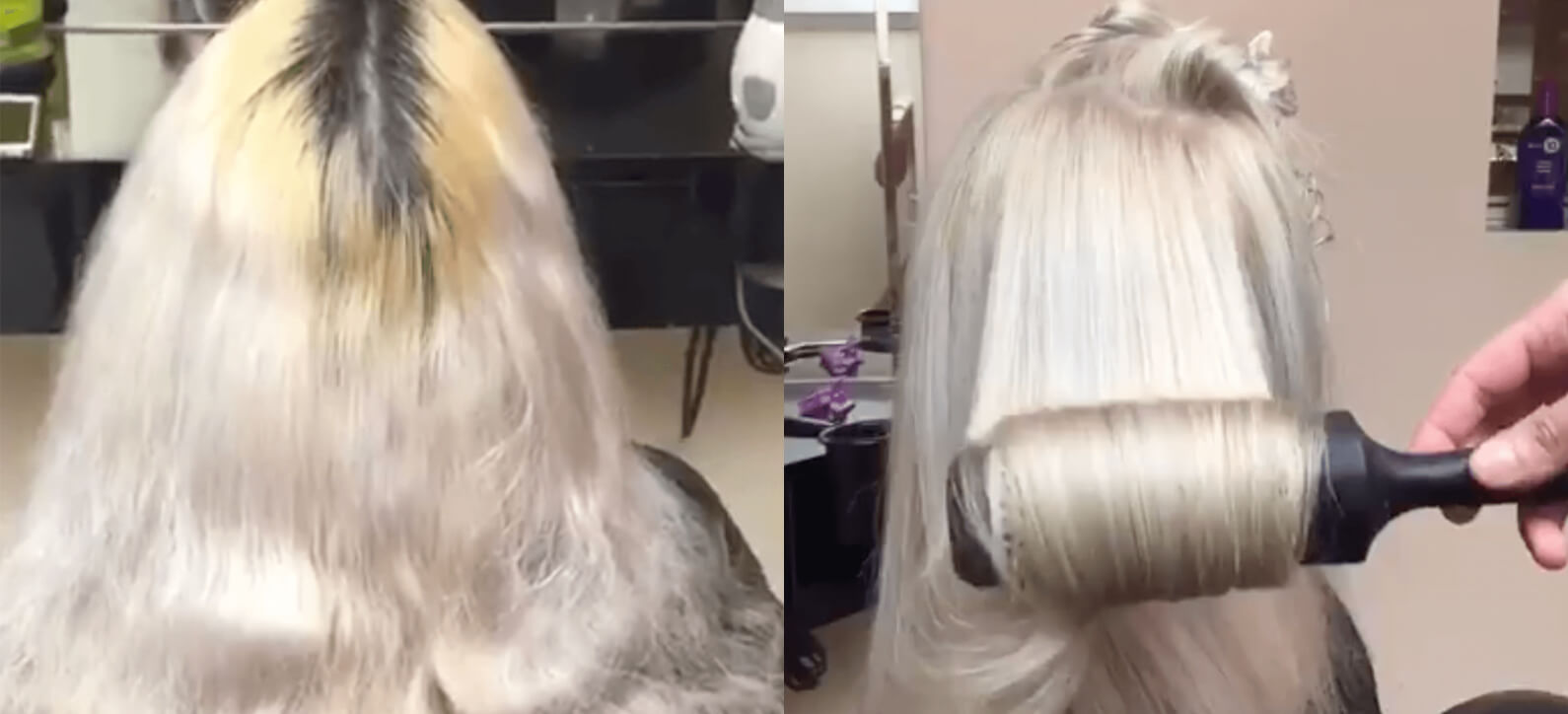How to Fix Your Roots & Tone Hair a Stunning White Platinum Blonde