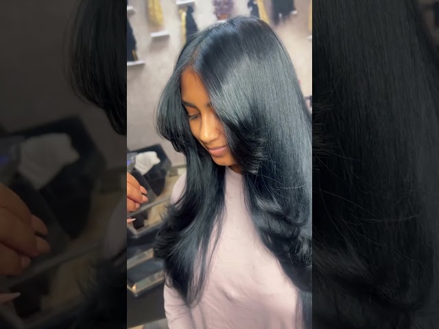 From Boring Hair to a Flawless Blue-black Hair Transformation 