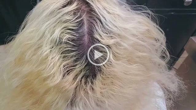 How to Bleach Dark Roots Blonde