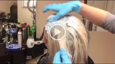 How to Succeed with your Purple and Silver Blonde Shadow Root