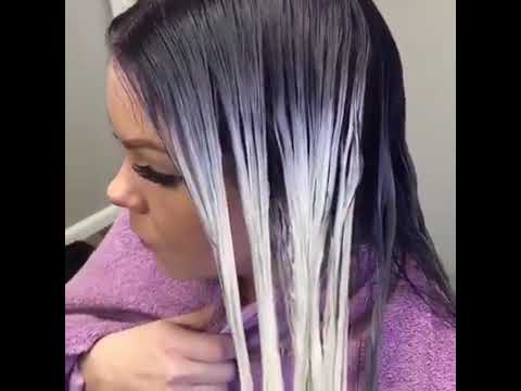 Violet Blue Root with Purple Shampoo