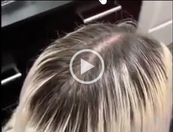Oh my what a regrowth! How to Bleach and Tone Dark Roots 