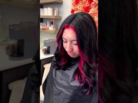 Unbelievable Hair Transformation Using Ruby Red & Raven Black